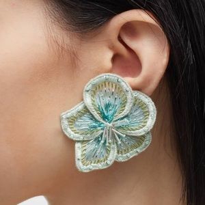 Mignnone Gavigan Beaded Flower Studs